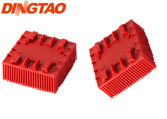 For Lectra Vector 2500 VT2500 Cutter Parts 130298 703493 Red Nylon Bristles Block