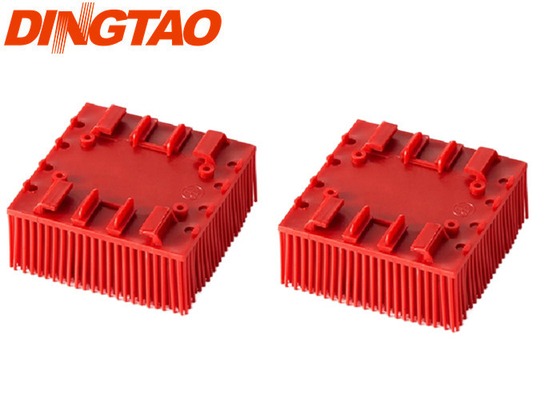 For Lectra Vector 2500 VT2500 Cutter Parts 130298 703493 Red Nylon Bristles Block